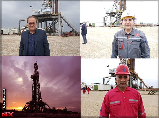 حفاری نخستین حلقه چاه در پروژه طرح توسعه میدان نفتی اهواز یک و ۴ کلید خورد