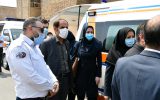 در آیینی ۲۵  دستگاه آمبولانس جدید مجهز به شاخص های استاندارد در مدار عملیات قرار گرفت