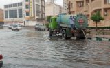 خدمات ‌رسانی شرکت ملی مناطق نفتخیز جنوب برای رفع مشكل آبگرفتگی معابر كلانشهر اهواز
