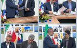 امضاء و مبادله دو تفاهمنامه  و یک قرارداد همکاری با شرکت های نفت و گاز اروندان و  دو شرکت بخش خصوصی