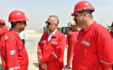 بازدید مدیرعامل شرکت ملی حفاری ایران از دکل حفاری ۲۷ فتح